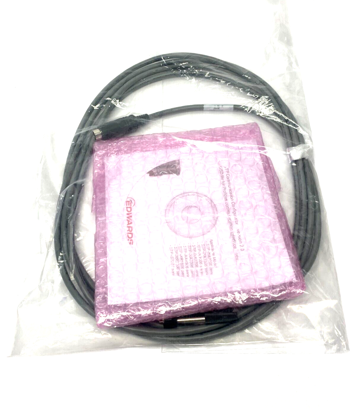Edwards P049Y-C101 Cable Assembly 3m Length P049C - Maverick Industrial Sales