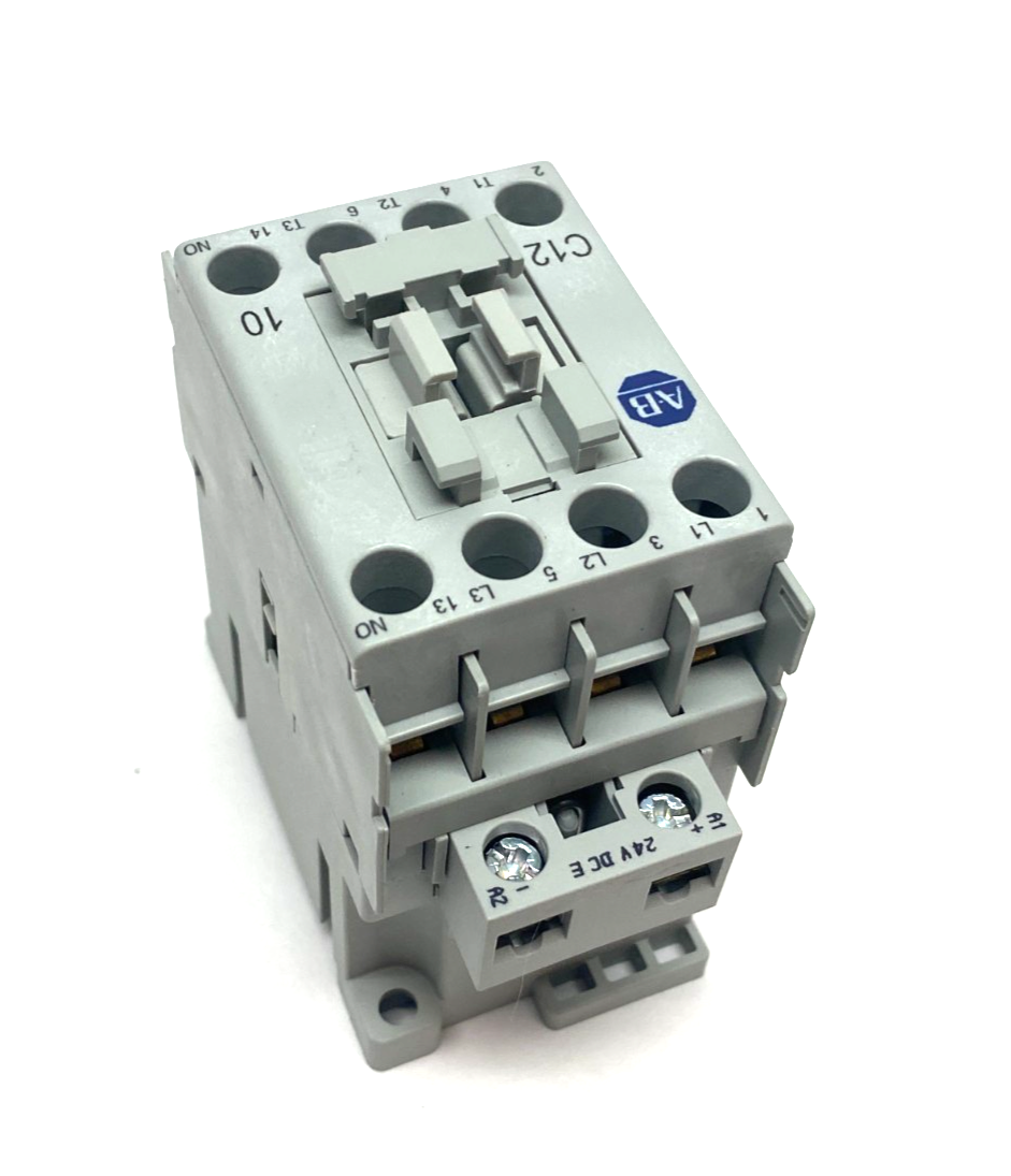 100-C12EJ10 | Allen Bradley Ser. A Power Contactor 24VDC Coil - New – Open box - Maverick Industrial Sales