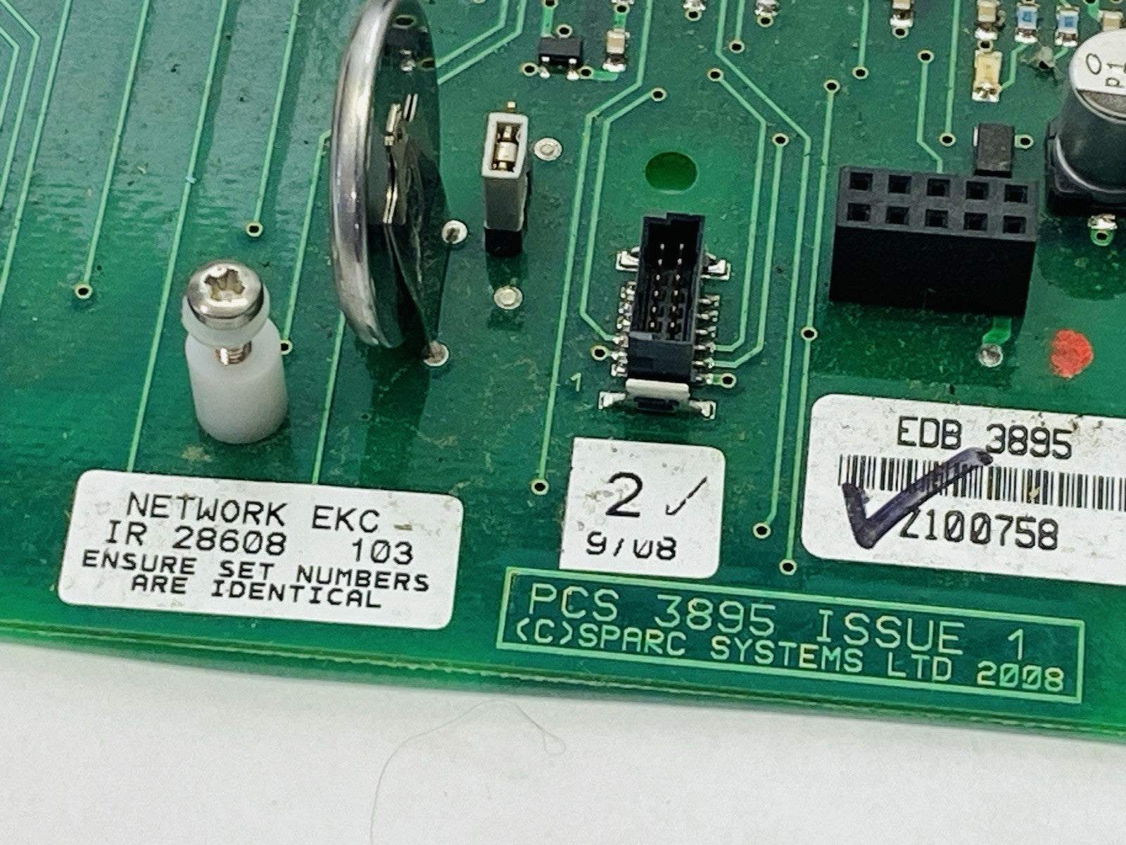 Spark Systems PCS 3895 Network EKC IR 28608 103 Control Board - Maverick Industrial Sales