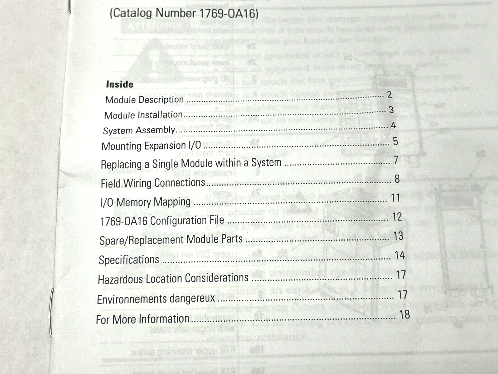 Allen Bradley 1769-IN061A-EN-P Installation Instruction Manual 1769-OA16 - Maverick Industrial Sales