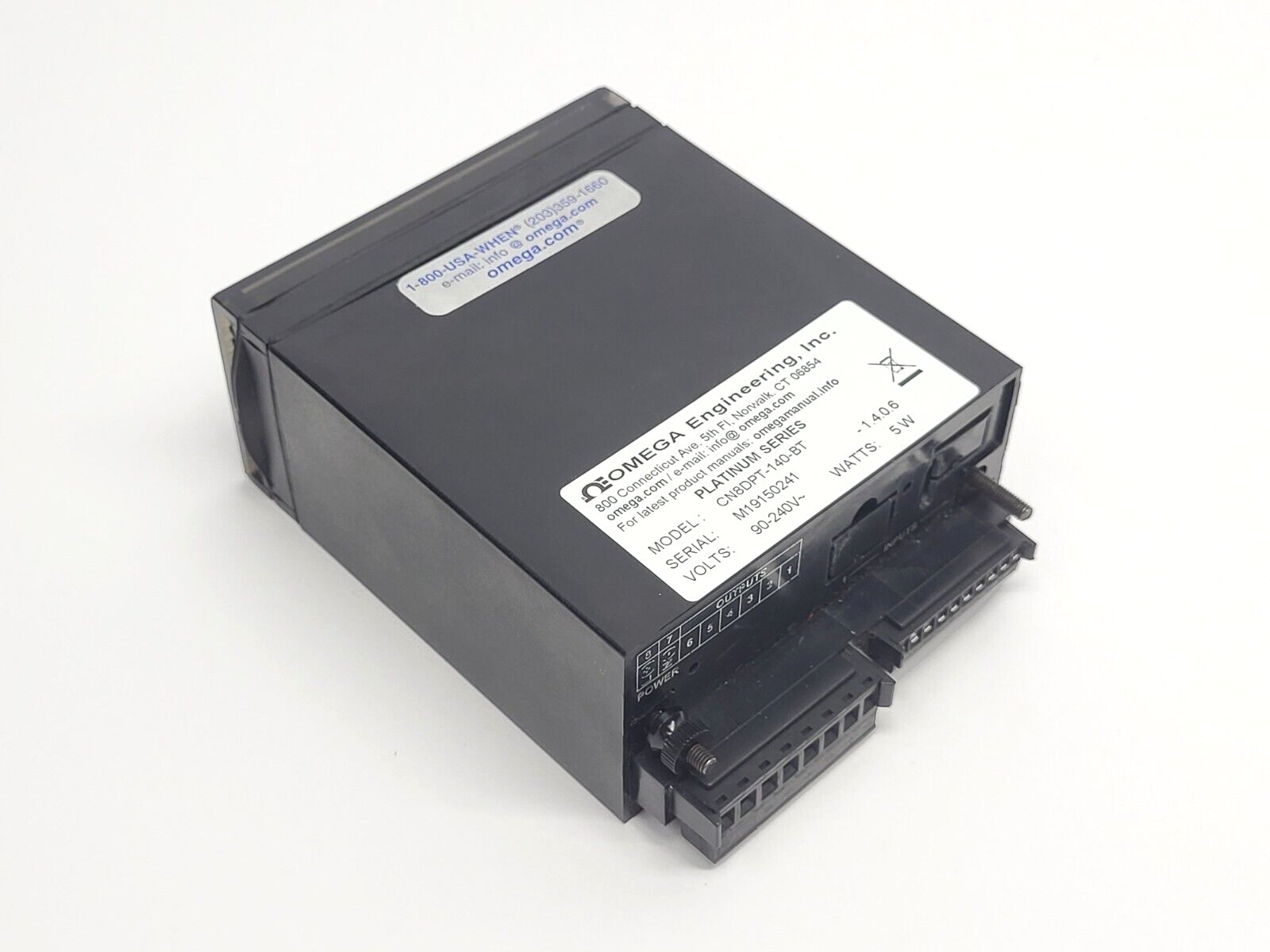 Omega CN8DPT-140-BT Platinum Series Temperature and Process Controller 90/240V - Maverick Industrial Sales