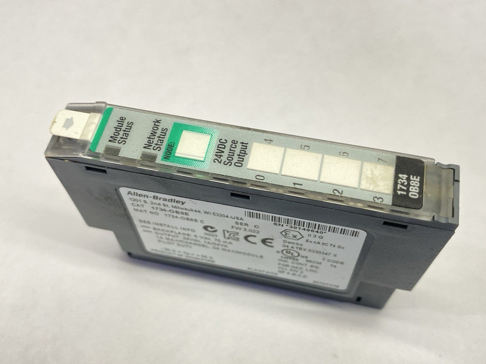 | Allen Bradley 1734-OB8E Ser. C Point I/O Protected Output Module - Used - Maverick Industrial Sales