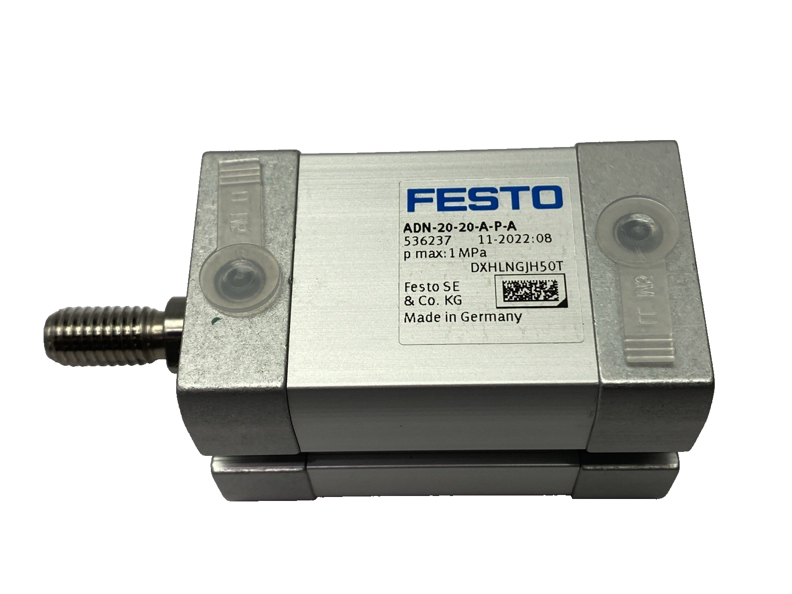 Festo ADN-20-20-A-P-A Pneumatic Compact Cylinder 20mm Bore 20mm Stroke 536237 - Maverick Industrial Sales