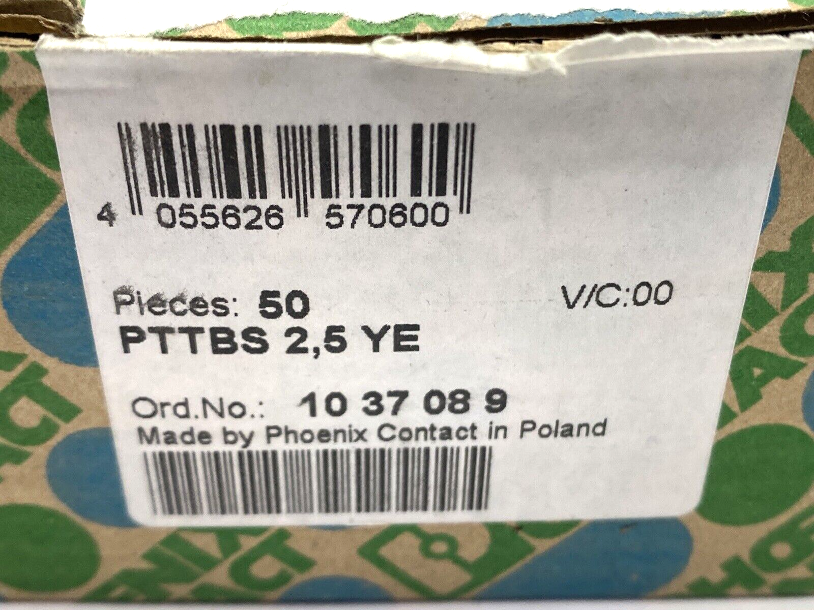 Phoenix Contact PTTBS 2,5 YE Disconnect Terminal Block 1037089 LOT OF 19 - Maverick Industrial Sales
