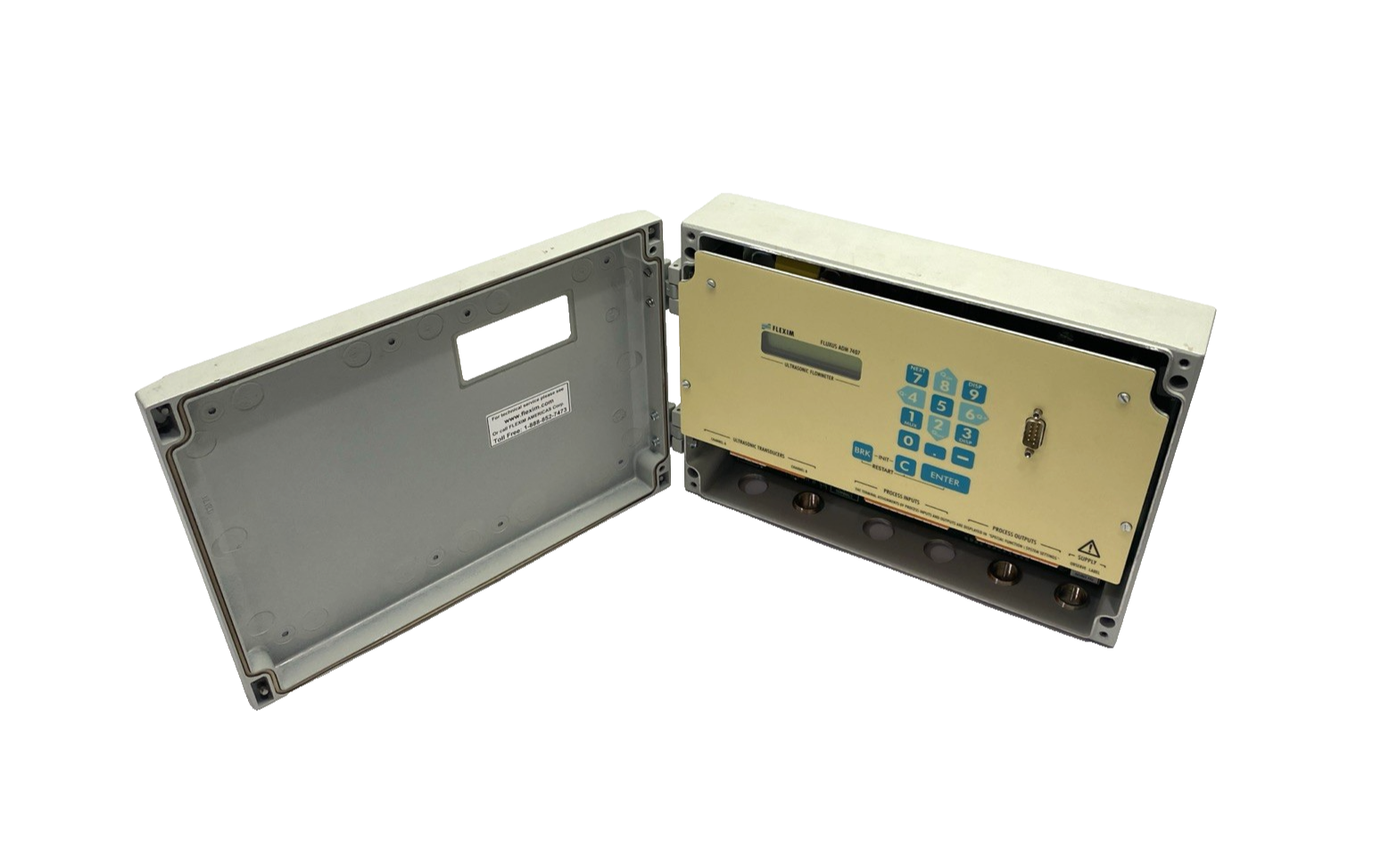 Flexim Flexus ADM 7407 Ultrasonic Flowmeter - Maverick Industrial Sales