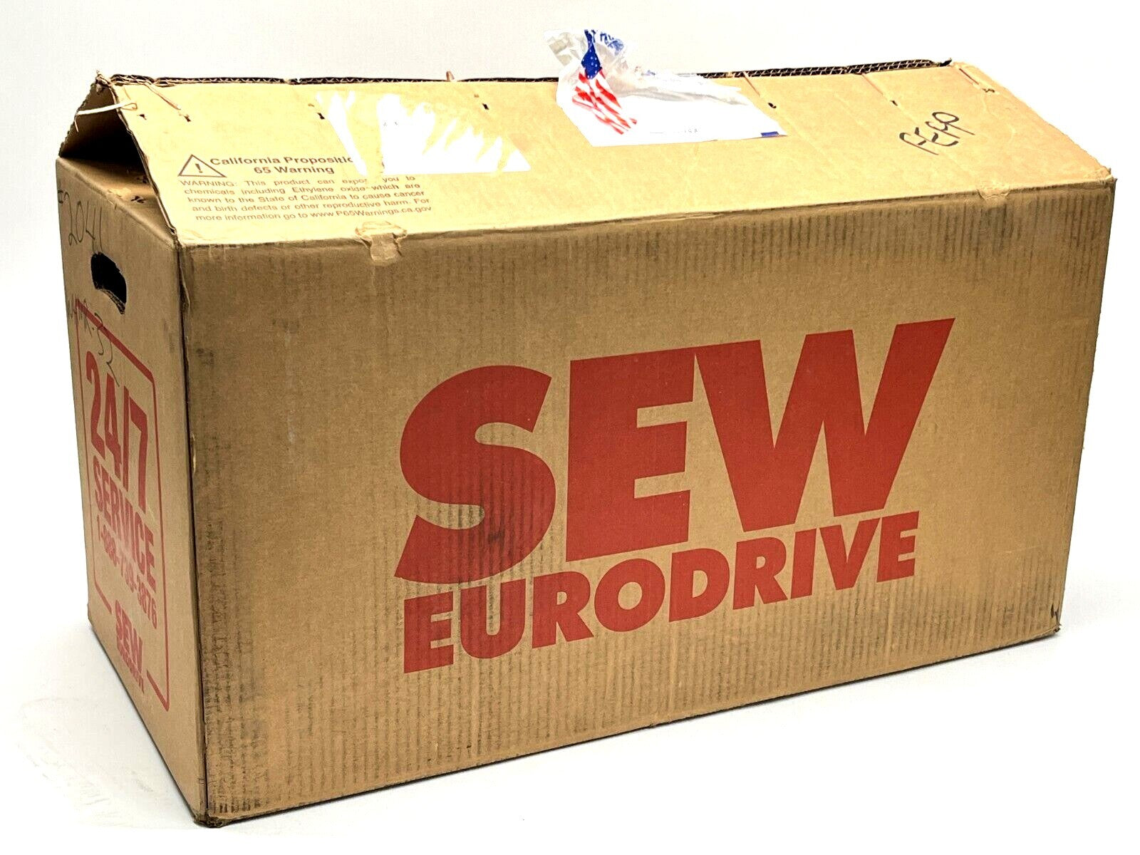 S47DRN80MK4 | Sew Eurodrive Gear Motor 3/4HP 230/460V 2.30/1.15A 1745/37RPM 3Ph - New – Open Box - Maverick Industrial Sales