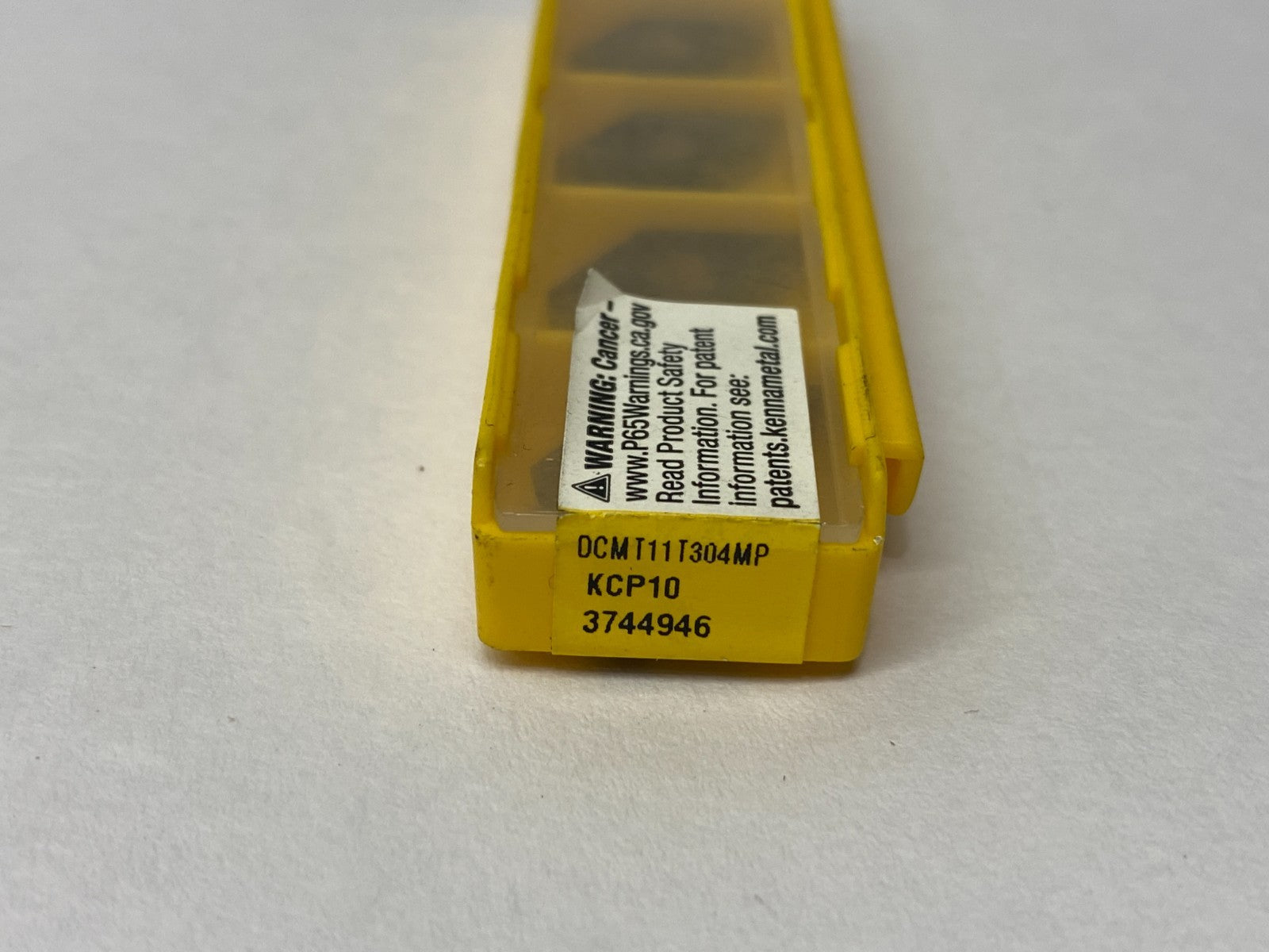 Kennametal 3744946 Screw On DCMT-MP Positive Inserts DCMT11T304MP PKG OF 5 - Maverick Industrial Sales