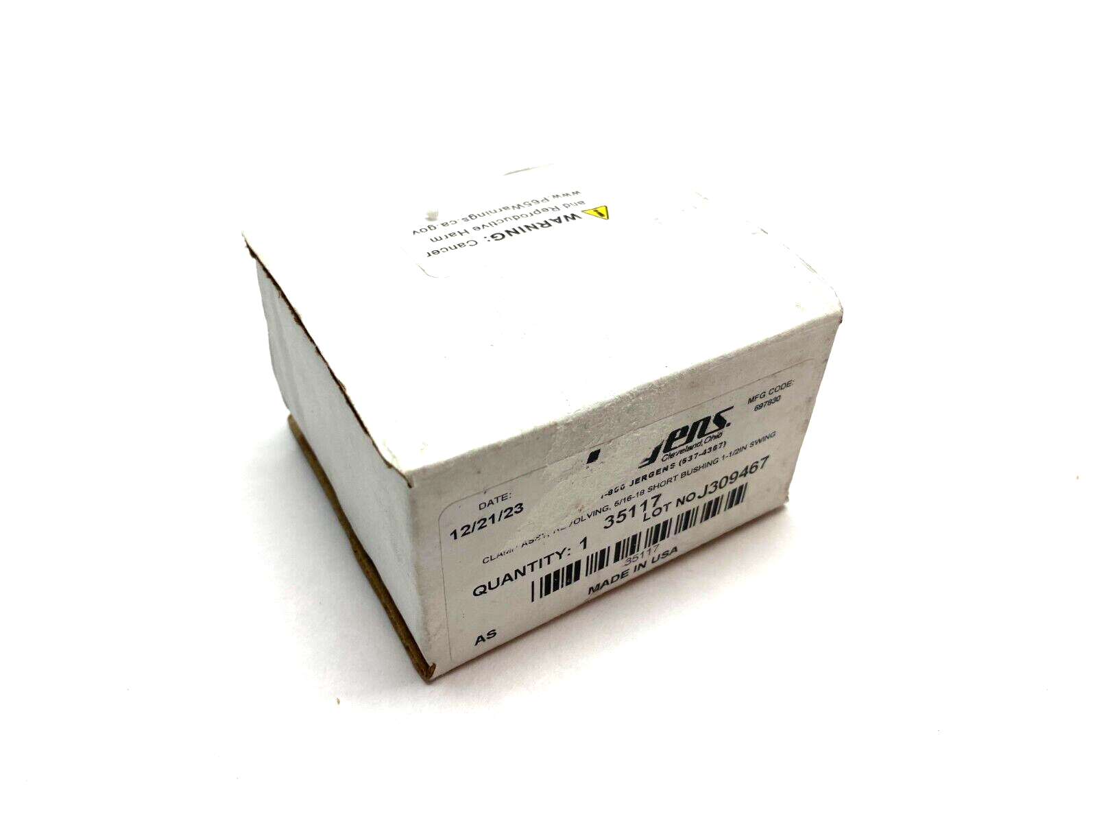 Jergens 35117 Revolving Clamp Assembly 5/16-18 Short Bushing, 1-1/2" Swing - Maverick Industrial Sales