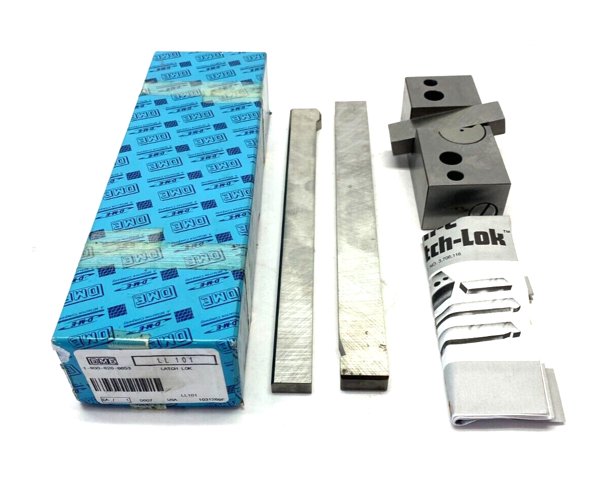 DME Milacron LL 101 Latch-LOK Jiffy Latch Lock for Mold Base Width 11-15" LL101 - Maverick Industrial Sales