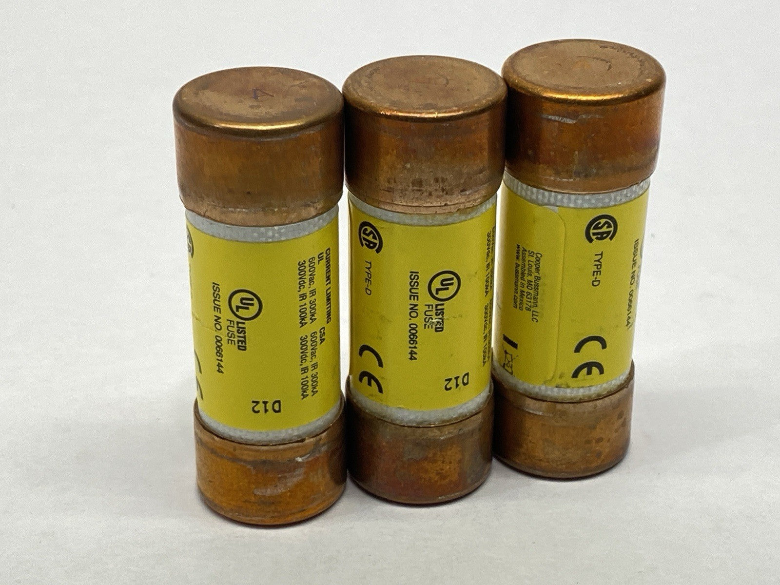 Bussmann LPJ-25SP Low-Peak Time Delay Fuse 25A 300VDC 600VAC LOT OF 3 - Maverick Industrial Sales