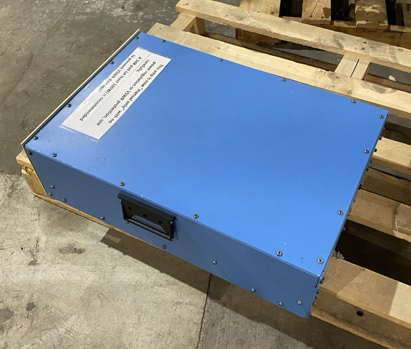 6100L-01 | ENI RF Amplifier Unit 400-1000MHz, 100W - Used - Maverick Industrial Sales