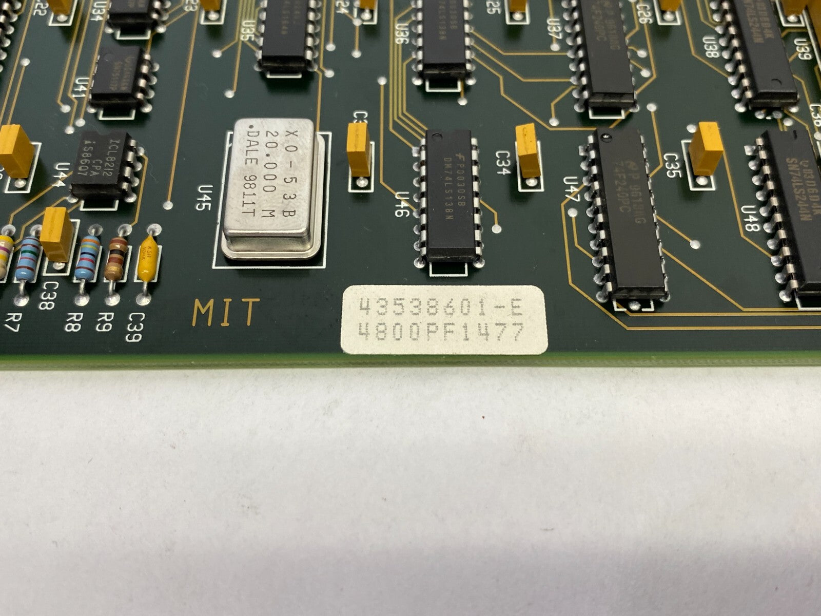 Universal Instruments 43538601-E Rev. E MIT Circuit Board Assembly - Maverick Industrial Sales