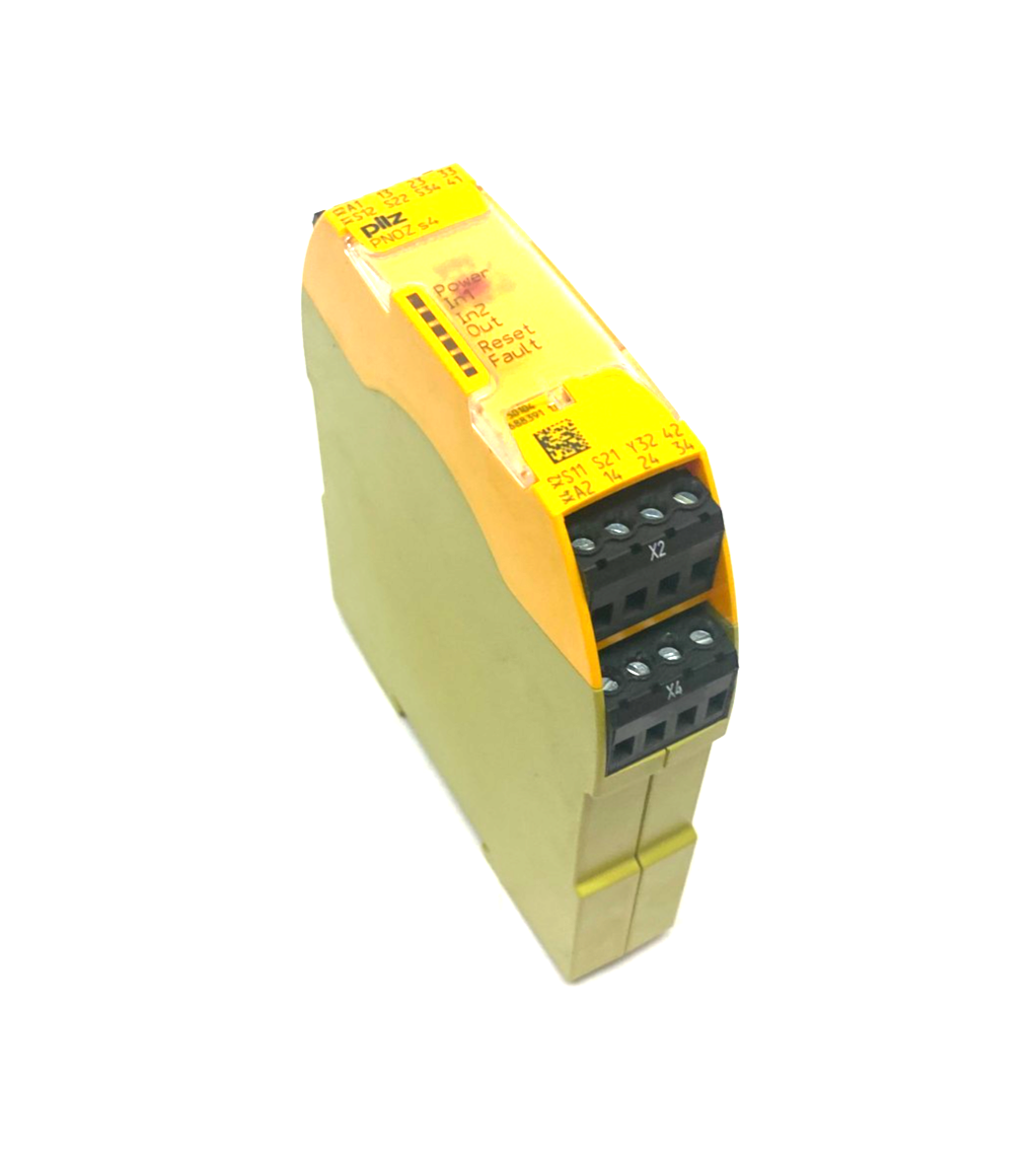 Pilz PNOZ s4 24VDC 3n/o 1n/c Standalone Sigma Safety Relay 750104 - Maverick Industrial Sales