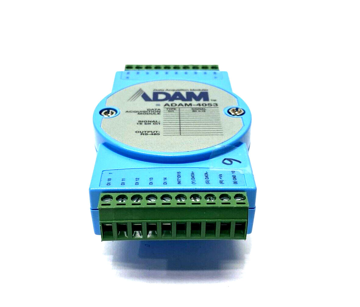 Advantech ADAM-4053 16-Channel Digital Input, RS-485 Remote I/O - Maverick Industrial Sales