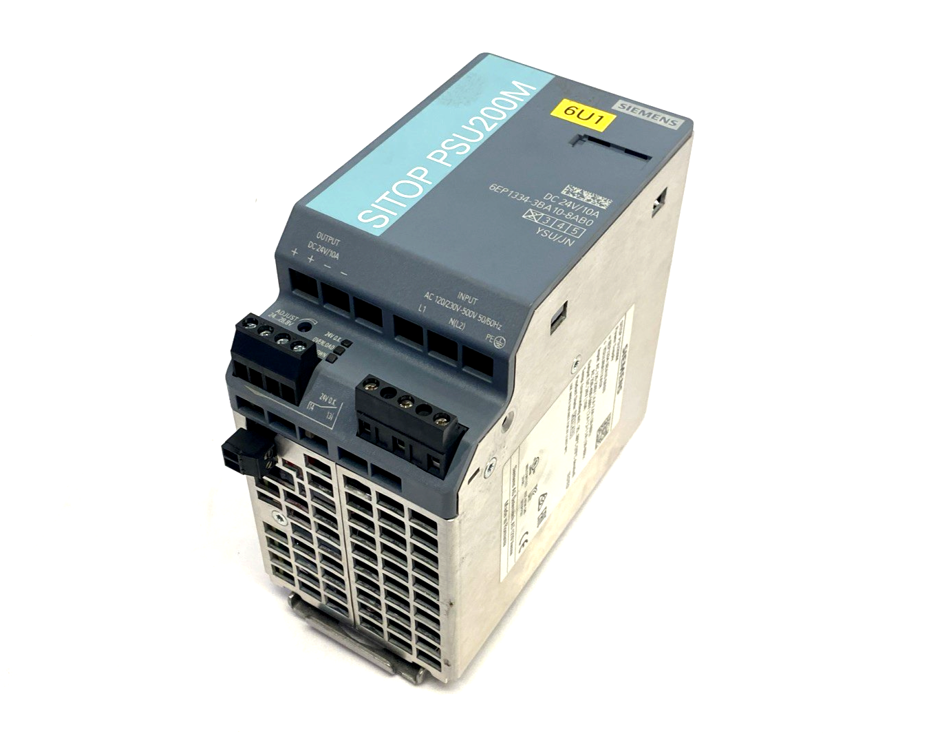 6EP1334-3BA10-8AB0 | Siemens SITOP PSU200M Power Supply 10A 24VDC - Used - Maverick Industrial Sales