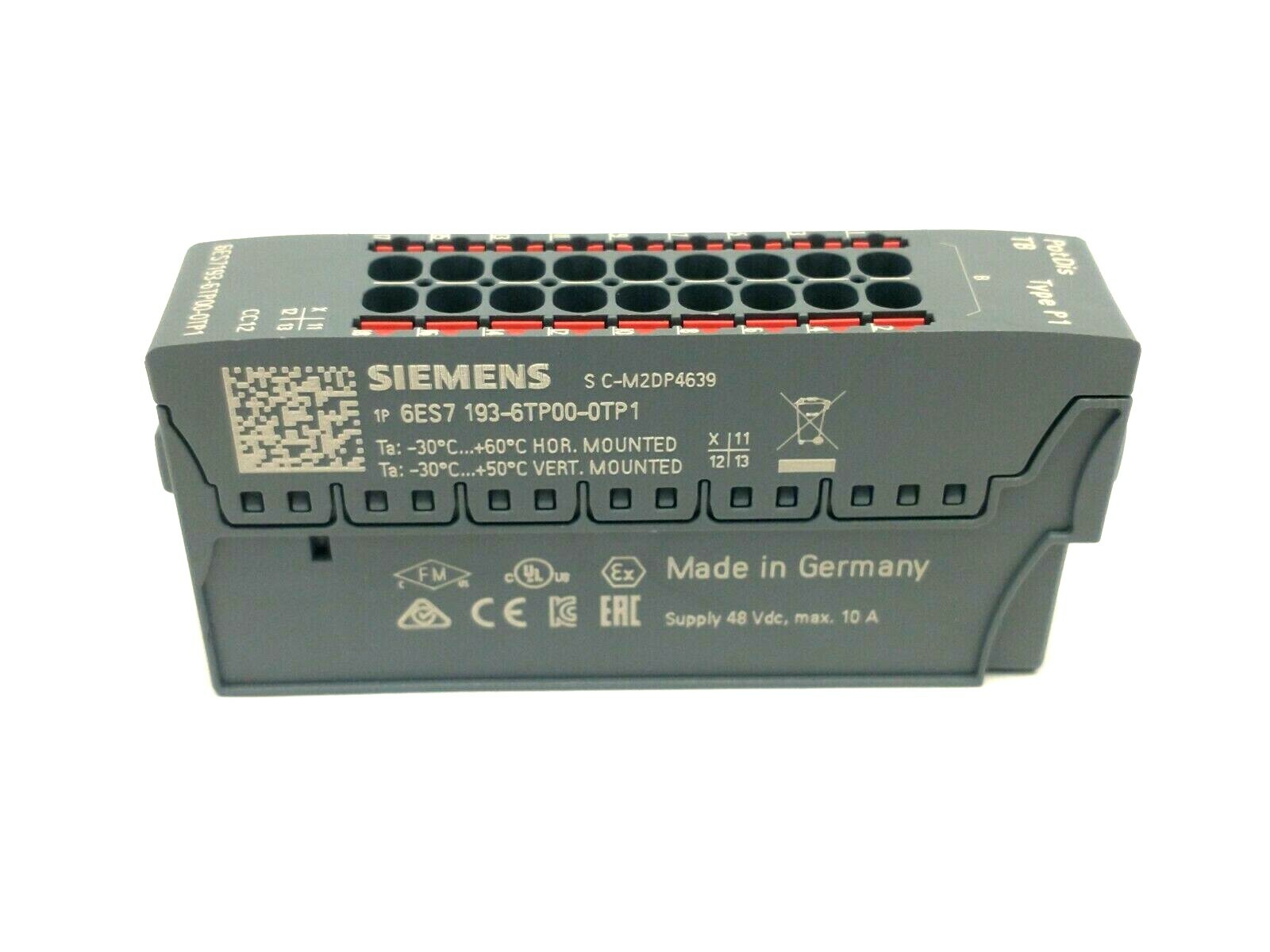 6ES7 193-6TP00-0TP1 | Siemens SIMATIC ET 200SP Potential Distributor Module - New - Maverick Industrial Sales