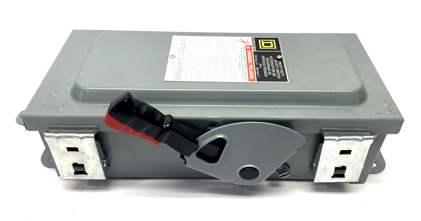 H322AWK | Square D Safety Switch 60A 3P 240V Nema 3R/12 - Used - Maverick Industrial Sales