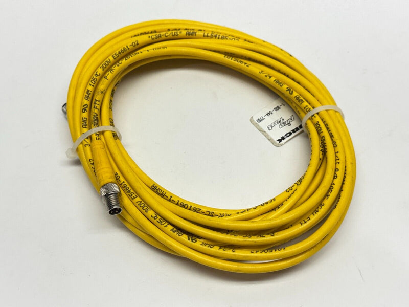 Turck PKG 3M-6-PSG 3M Actuator Sensor Cable F M8 3-Pin M M8 3-Pin 6m U2515-80 - Maverick Industrial Sales