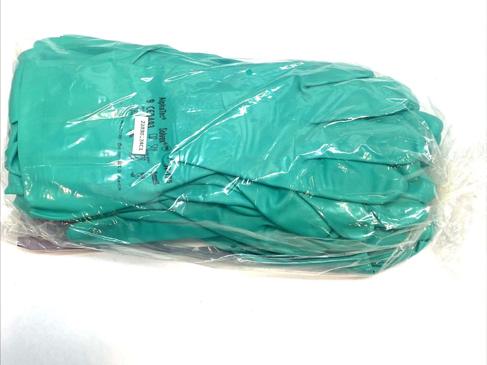 Ansell AlphaTec 37-175 Nitrile Chemical Gloves 13" Large S-15398L PKG OF 12 - Maverick Industrial Sales