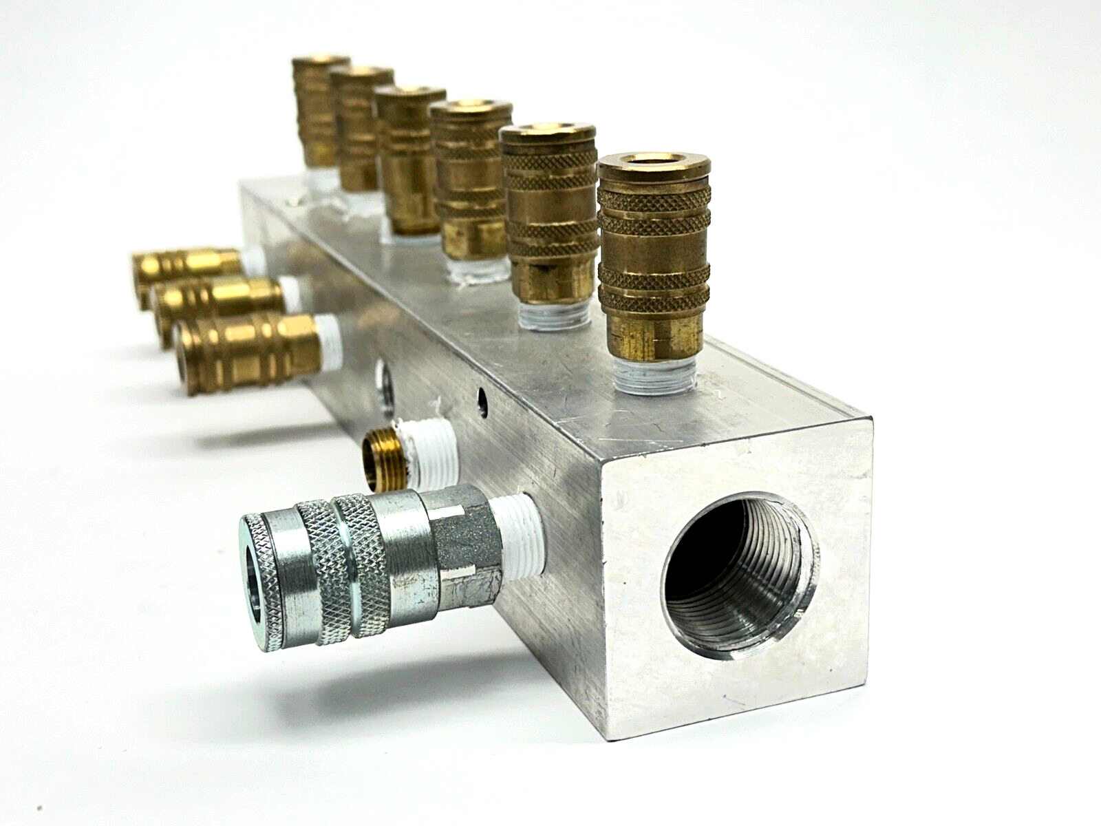 A1 MS1606-90 6-Port 90 Degree Manifold - Maverick Industrial Sales