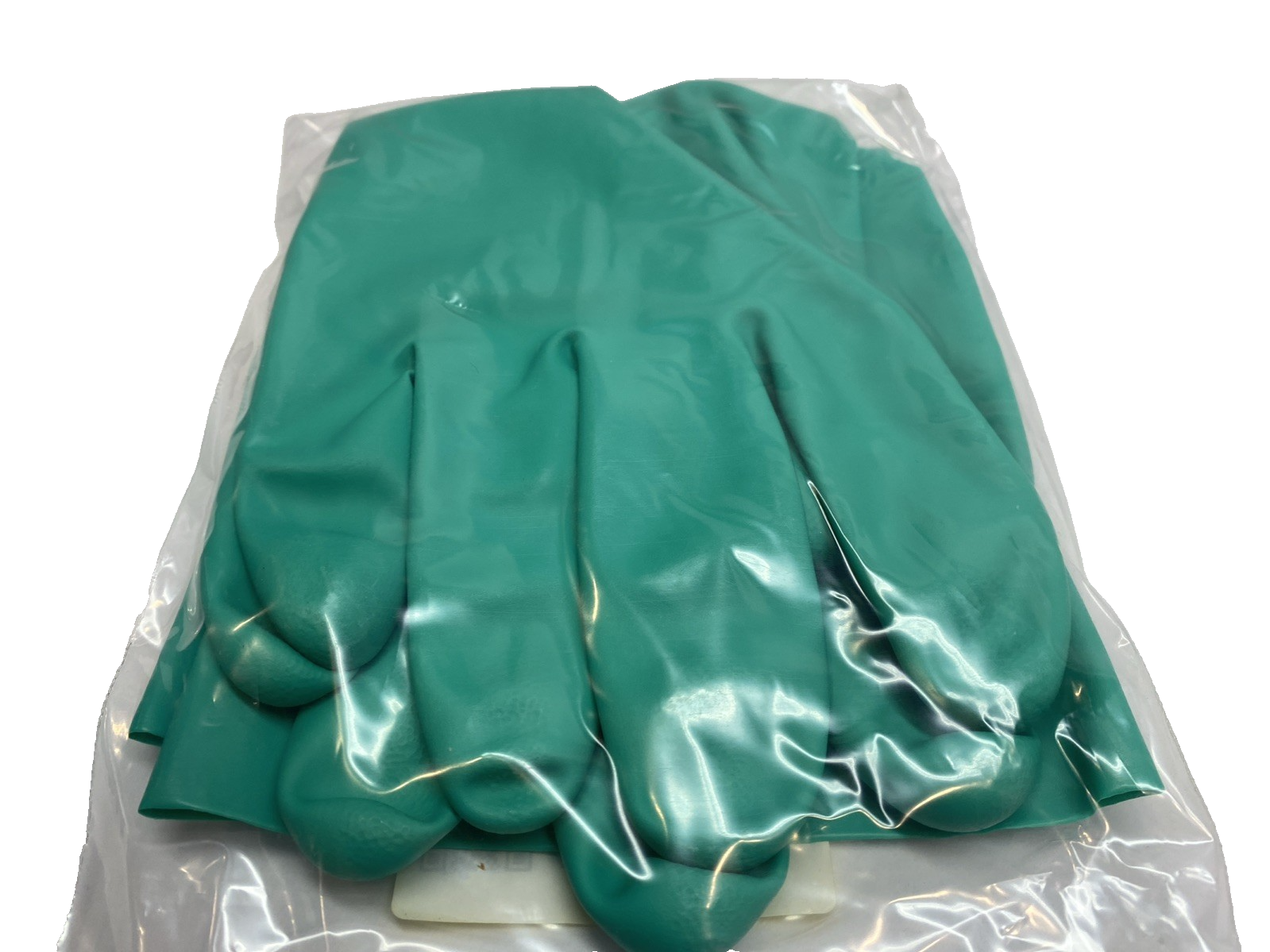Liberty 2970SL/L Green Nitrile Chemical Gloves 13" Large LOT OF 12 - Maverick Industrial Sales