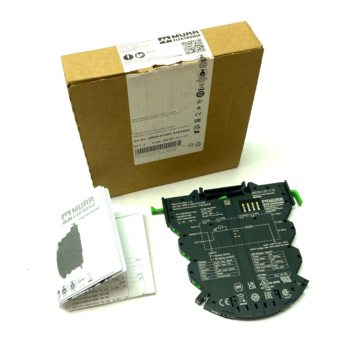 Murrelektronik 9000-41091-0101000 Mico Pro Electronic Circuit Protector 24VDC - Maverick Industrial Sales