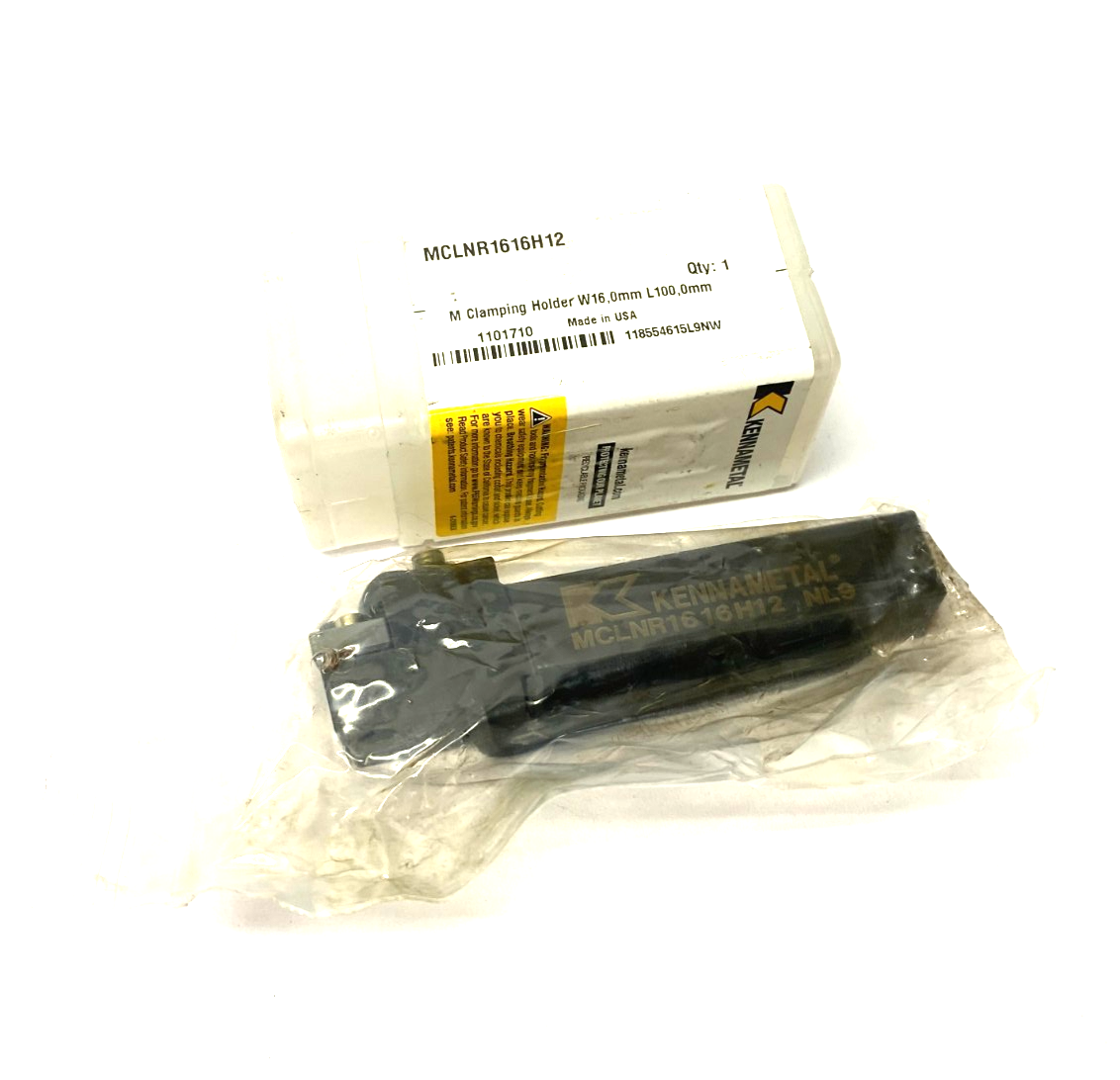 1101710 | Kennametal Kenloc Insert MCLN 95° MCLNR1616H12 - New - Maverick Industrial Sales
