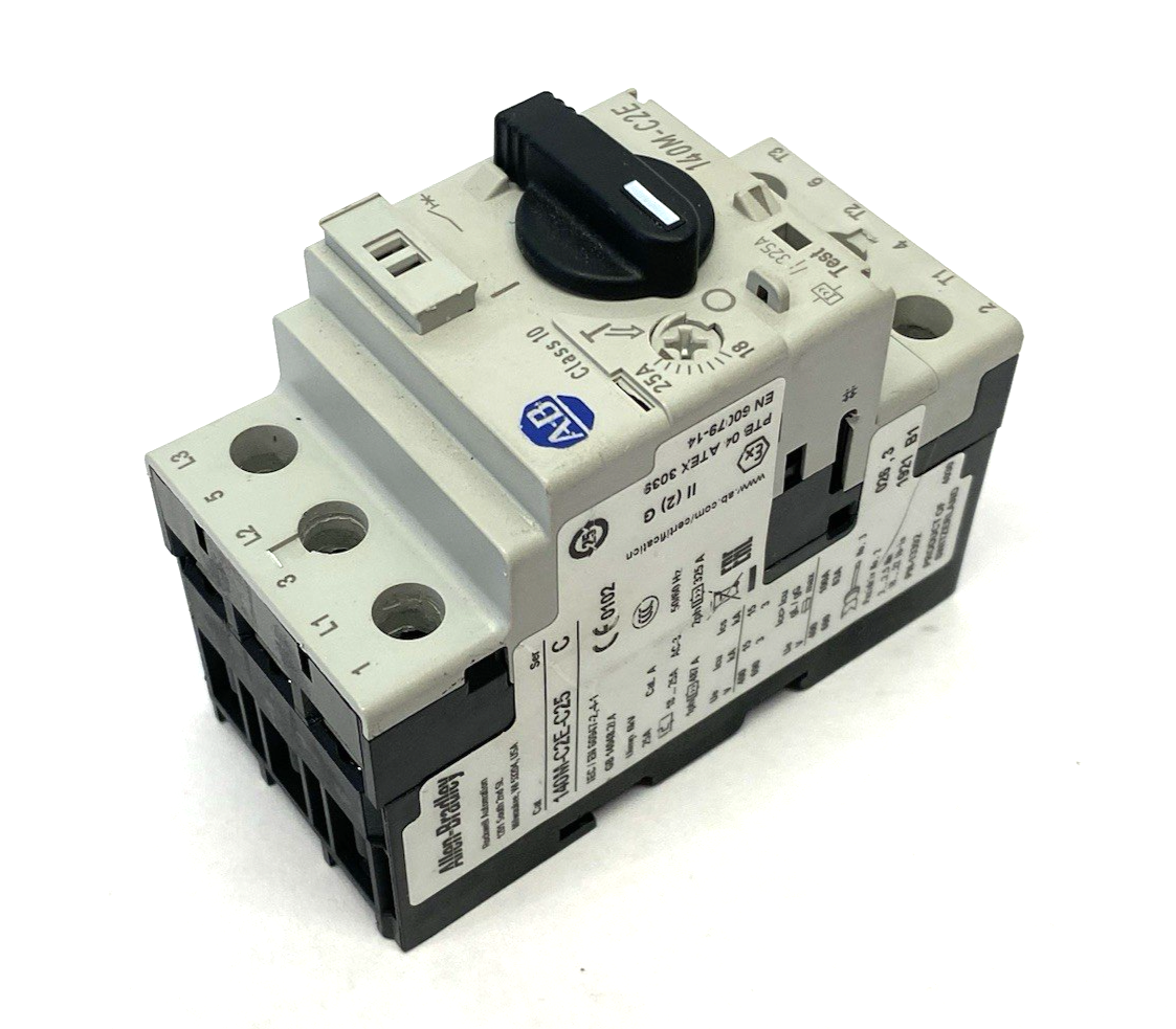Allen Bradley 140M-C2E-C25 Ser. C Motor Protection Circuit Breaker - Maverick Industrial Sales