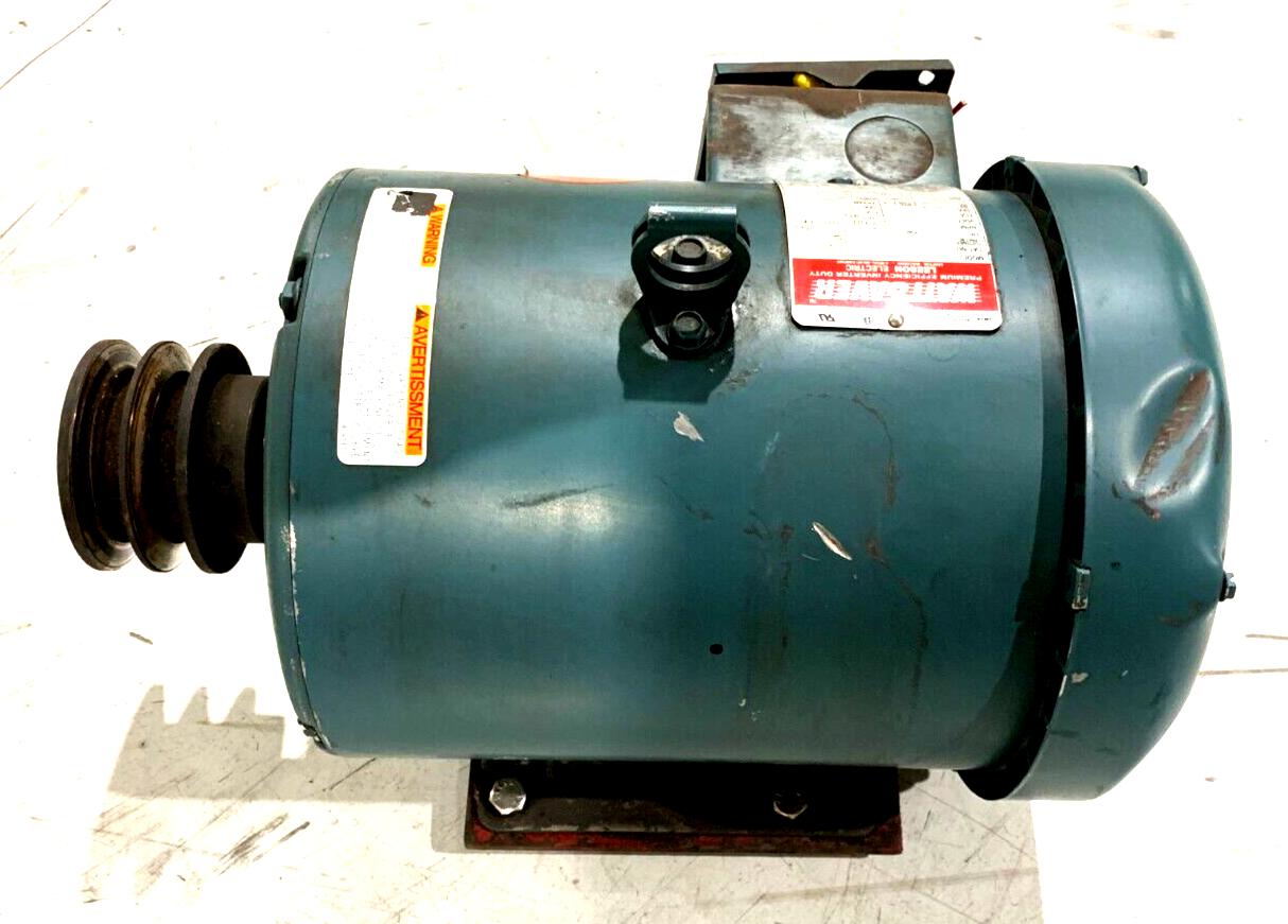 Leeson 131980.00 Watt Saver Electric Motor 1.5HP 1170RPM 3PH 60HZ 182T Code K - Maverick Industrial Sales