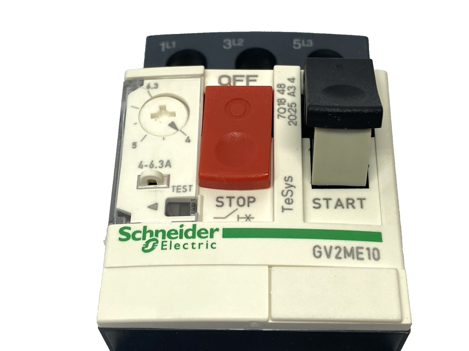 Schneider Electric GV2ME10 Manual Motor Protector Circuit Breaker 3-Pole 4-6,3A - Maverick Industrial Sales