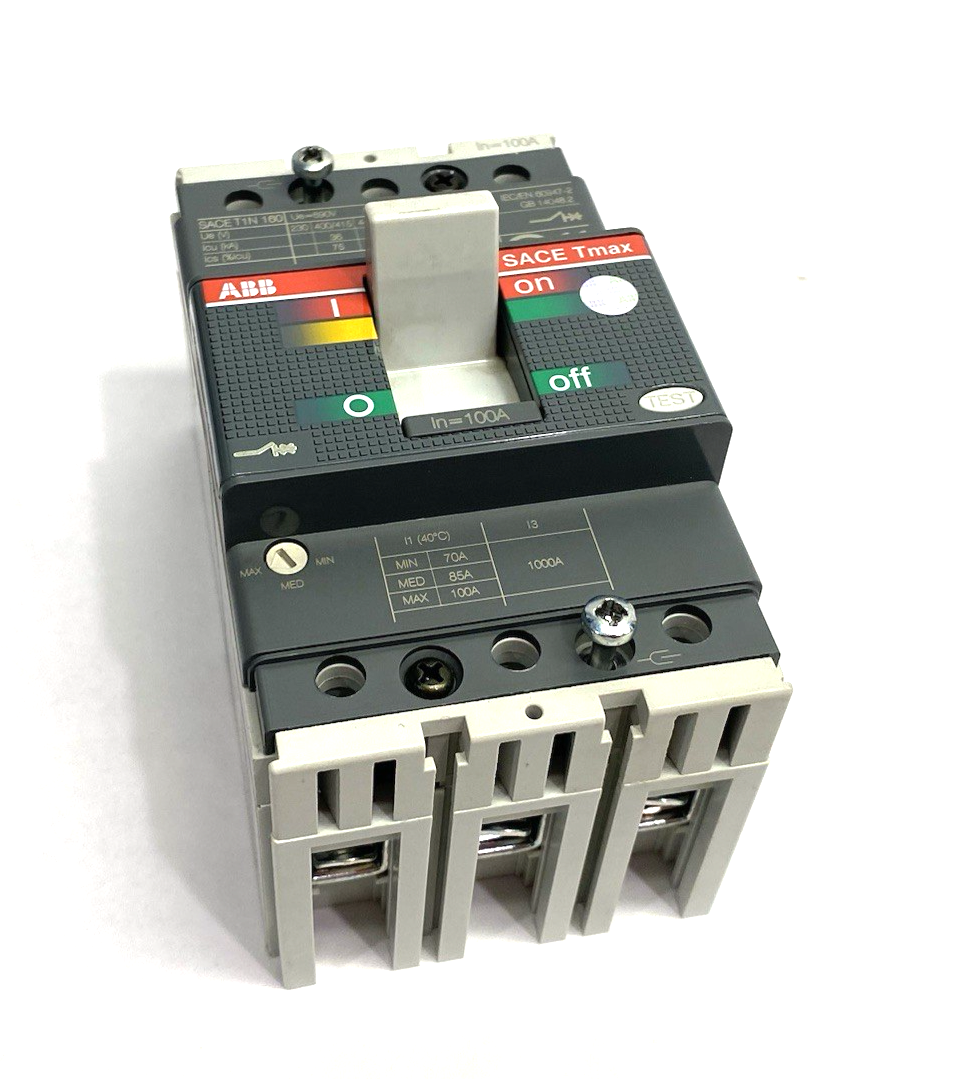 ABB 2T1003D92172500LA Molded Case Circuit Breaker SACE Tmax 3-Pole SACET1N160 - Maverick Industrial Sales