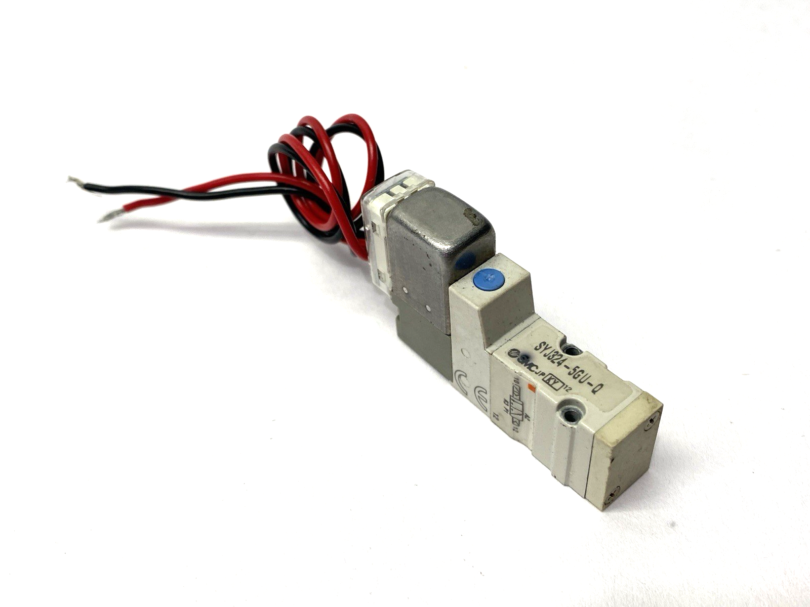 SMC SYJ324-5GU-Q Pneumatic Solenoid Valve 3-Port 24VDC - Maverick Industrial Sales