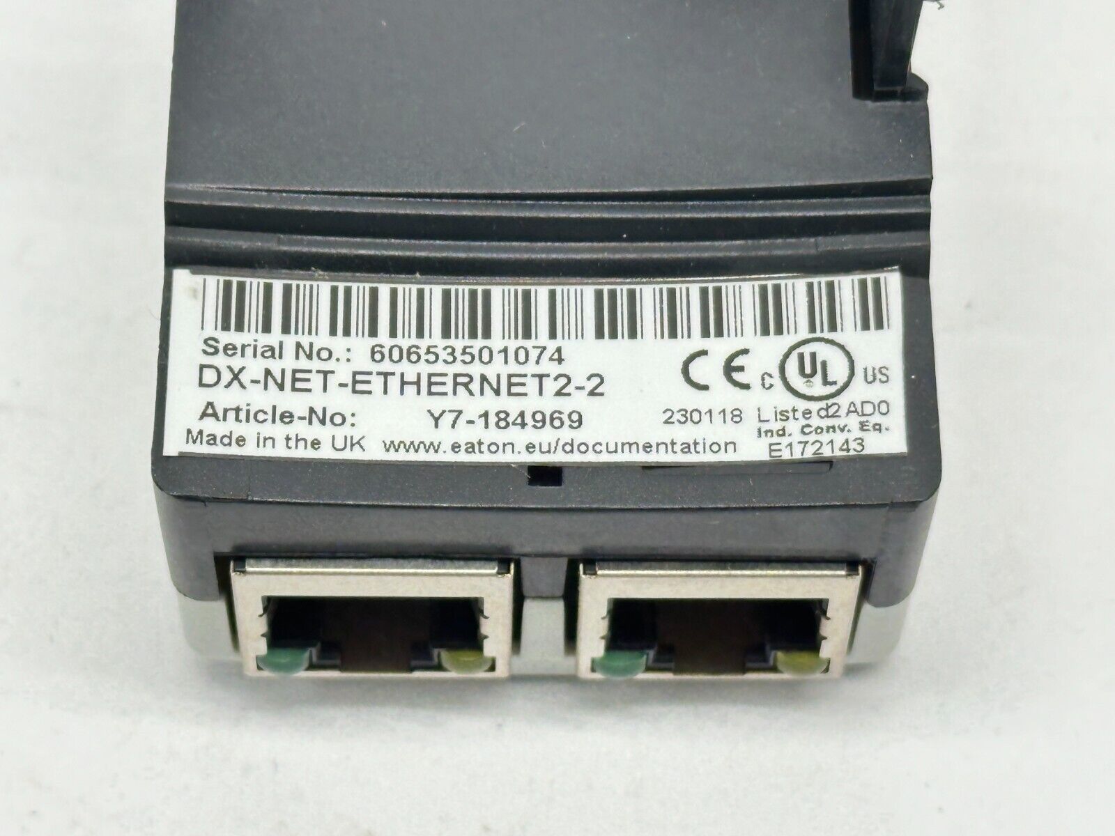 Eaton DX-NET-ETHERNET2-2 Fieldbus EtherNet/IP Power XL Variable Frequency Drive - Maverick Industrial Sales