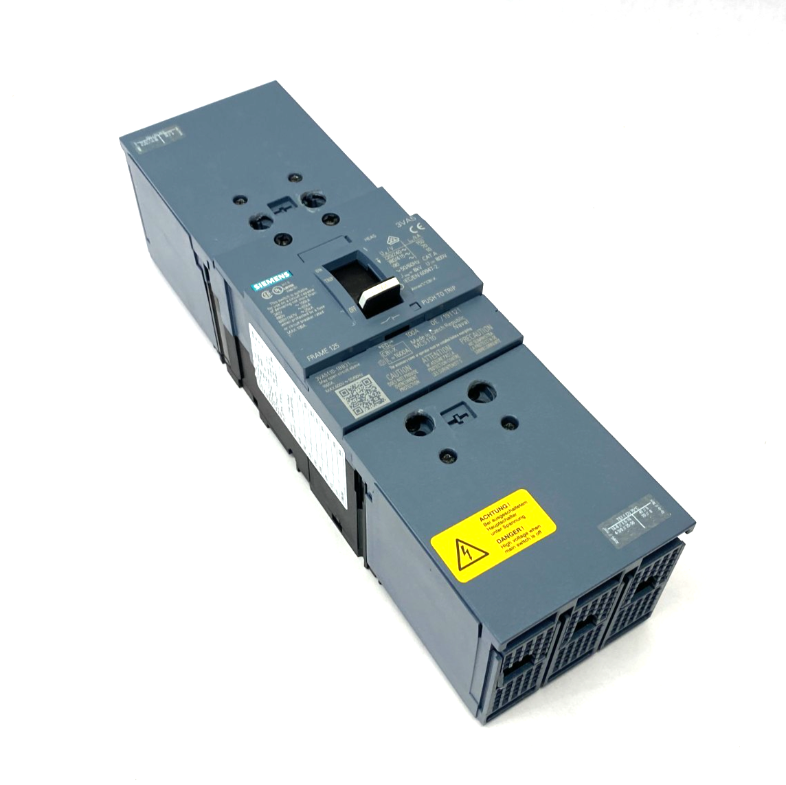 Siemens 3VA5110-1BB31-0AA0 Low-Voltage Molded Case Switch 3-Pole 100A - Maverick Industrial Sales