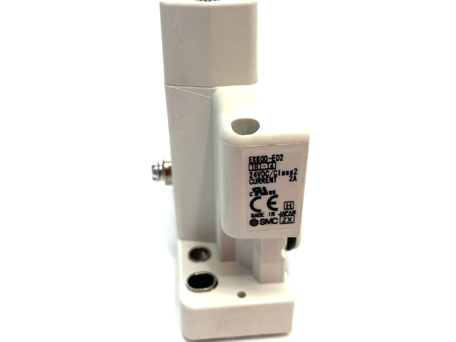 SMC EX600-ED2 Serial Interface End Plate Unit, M12 5-Pin, D-Side - Maverick Industrial Sales