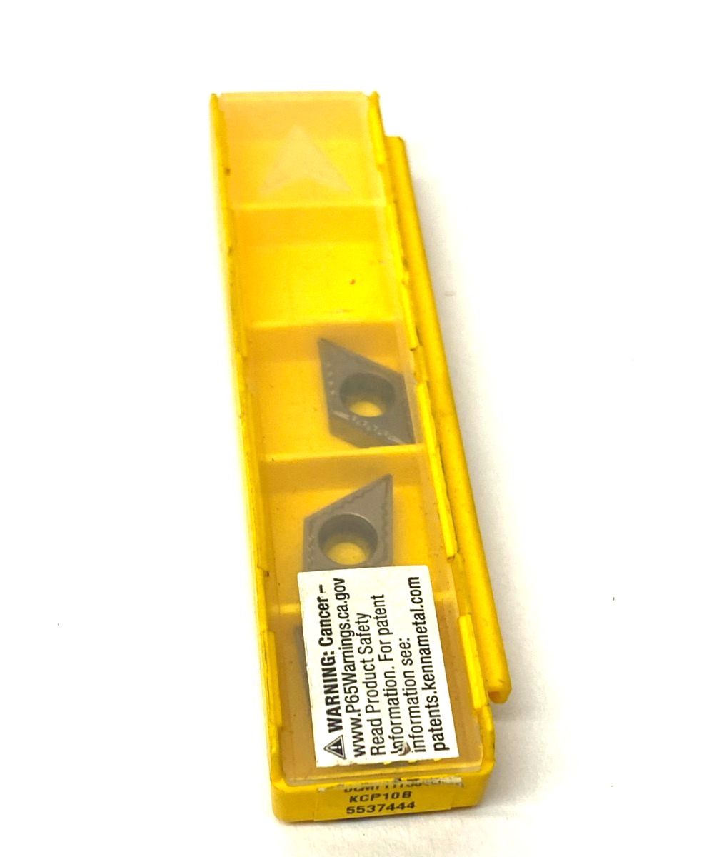 Kennametal 5537444 Screw-On Insert DCMT-UF DCMT11T304UF PKG OF 3 - Maverick Industrial Sales