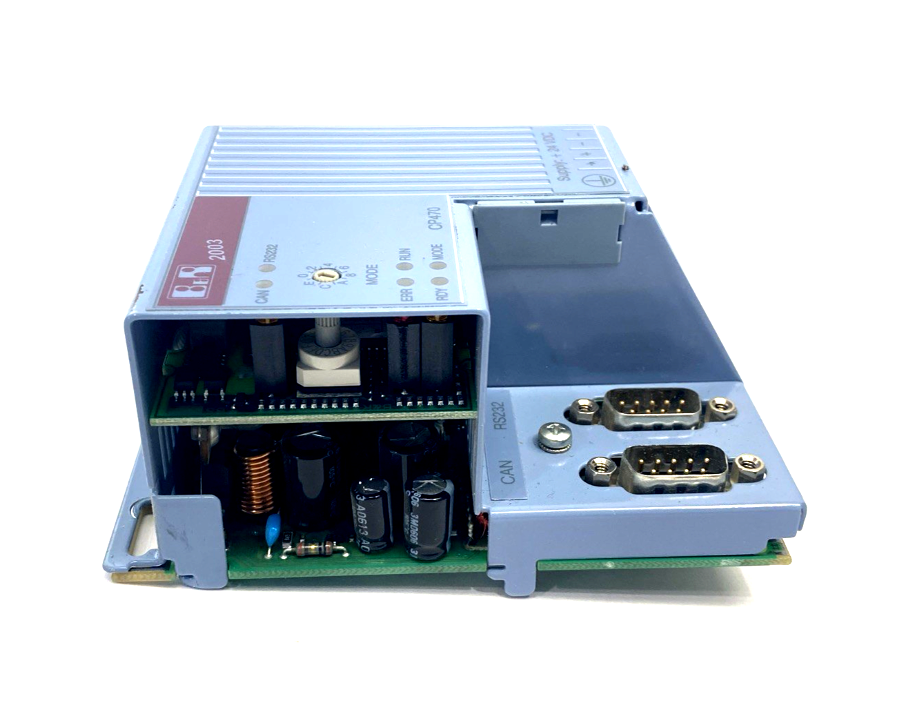 7CP470.60-2 | B&R Automation Rev. E0 CP470 2003 CPU 24VDC 14W, 1 RS232, 1 CAN - Used - Maverick Industrial Sales