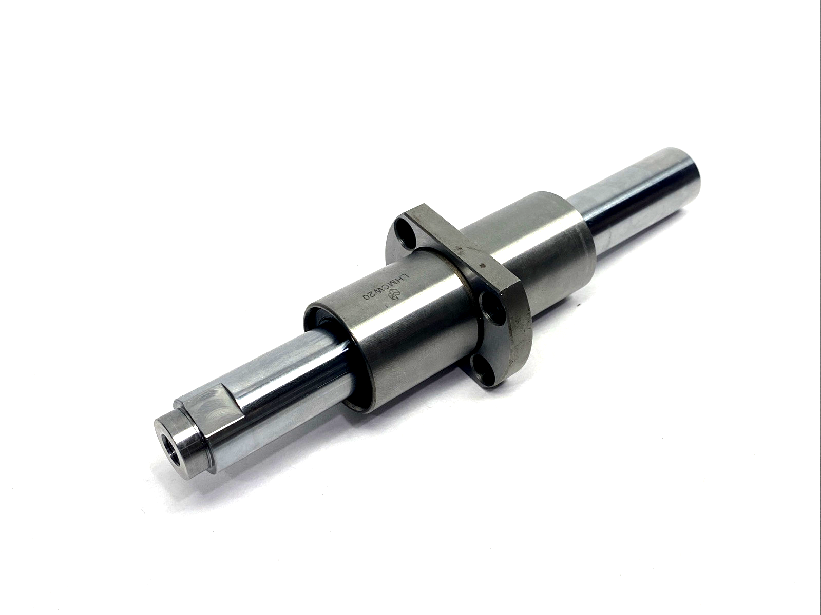 MiSUMi LHMCW20 Center Flanged Linear Double Ball Bearing 20mm Shaft Dia. - Maverick Industrial Sales