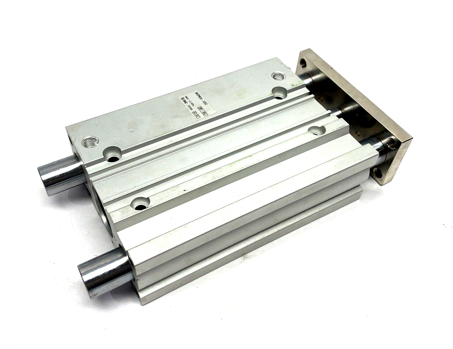 MGPM32-125Z | SMC Pneumatic Cylinder 32mm Bore 125mm Stroke - Used - Maverick Industrial Sales