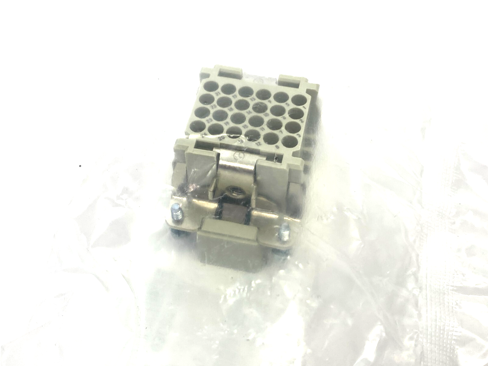 Harting 09160243001 Rectangular Crimp Termination Insert Han 24DD-SMC-MI-CRT - Maverick Industrial Sales