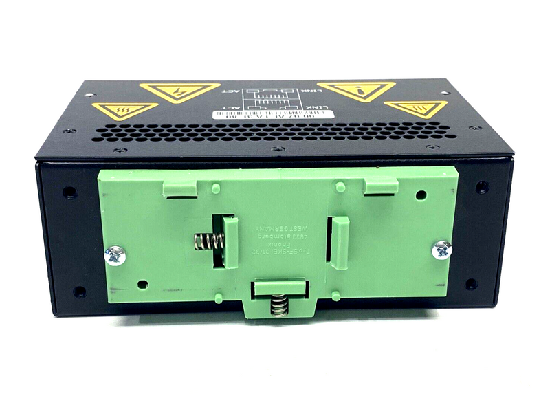 Red Lion N-Tron 708TX 8-Port Fully Managed Ethernet Switch, 10/100BaseTX RJ-45 - Maverick Industrial Sales