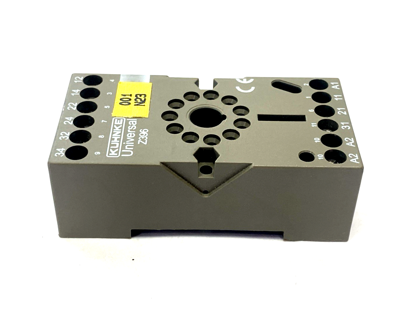 Kuhnke Z396 Plug-In Relay Socket/Base, 11-Pin - Maverick Industrial Sales