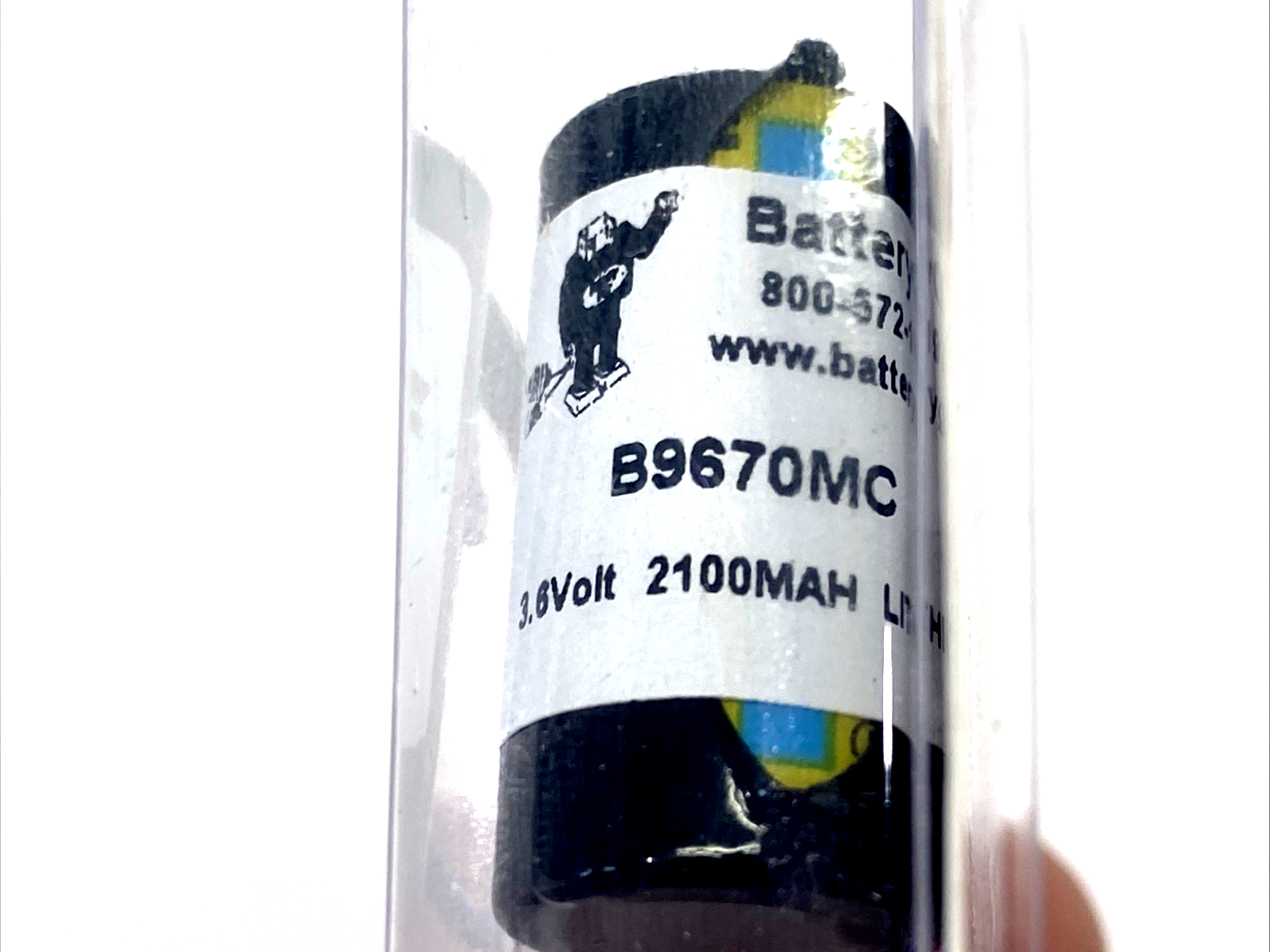 B9670MC | Mitsubishi BatteryGuy Replacement PLC Battery 2100mAh 3.6V LOT OF 3 - New - Maverick Industrial Sales