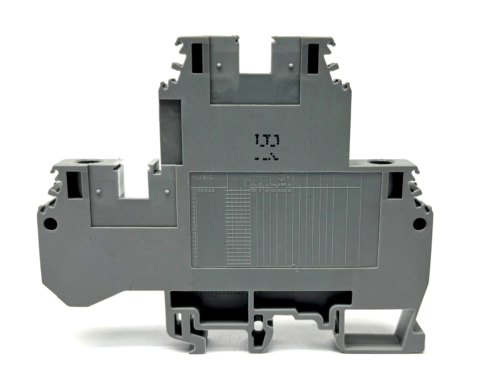 Entrelec 1SNA115501R1200 Terminal Block M6/8-D2 LOT OF 3 - Maverick Industrial Sales