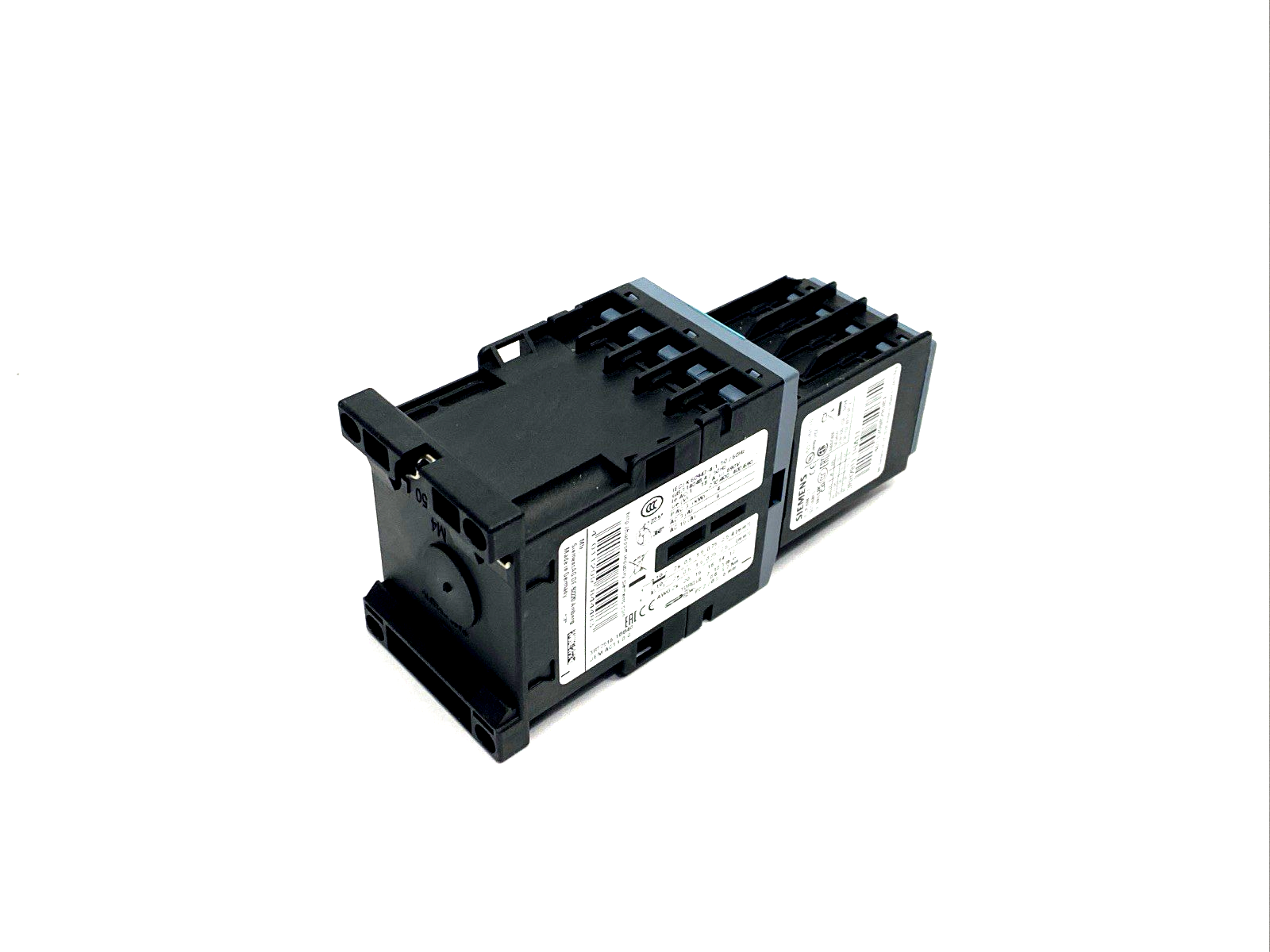 Siemens 3RT2516-1BB40 Power Contactor, 3AC, 9A, 4kW 400V, 4P 24VDC - Maverick Industrial Sales