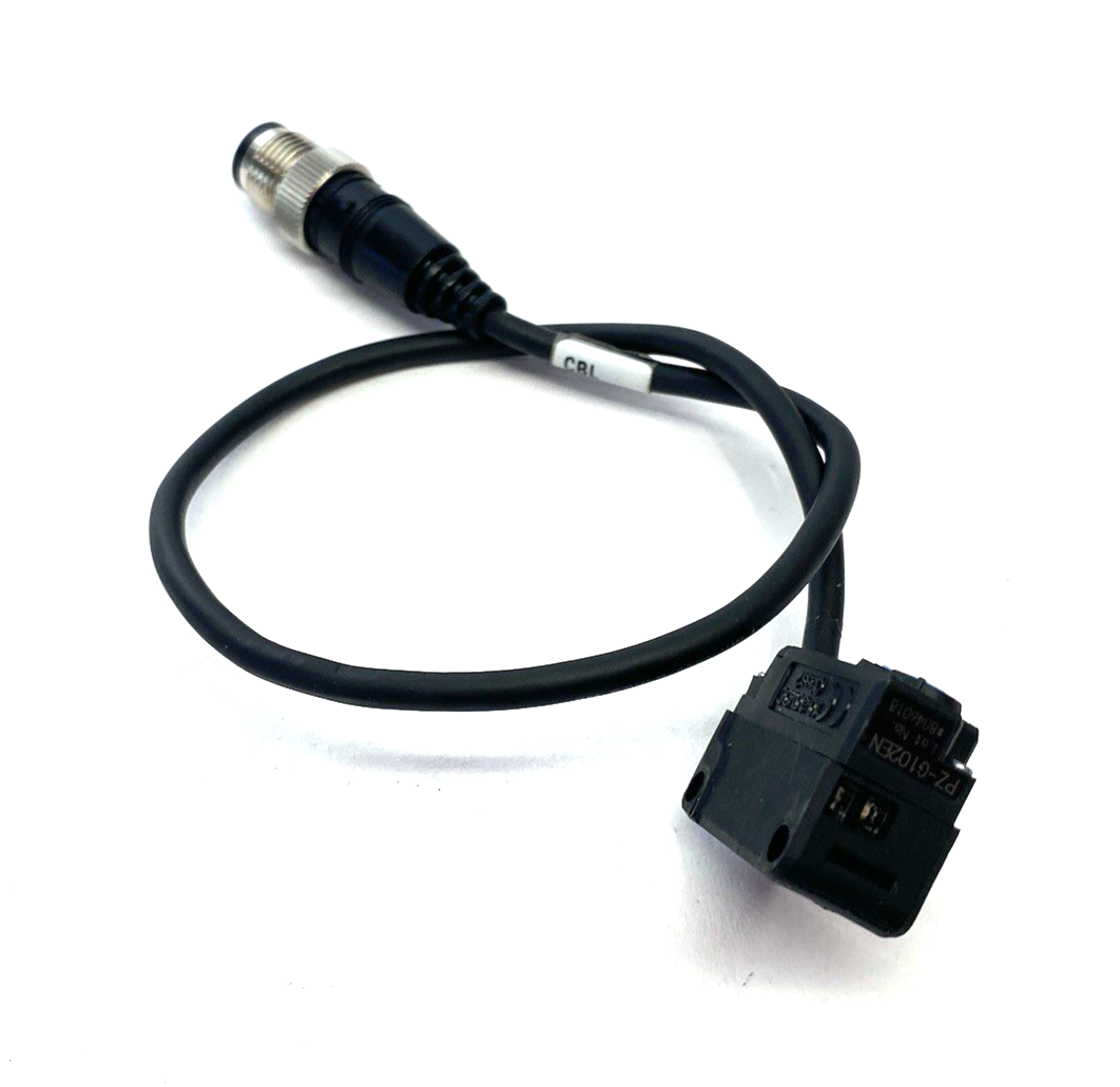 PZ-G102EN | Keyence Square Diffuse Refl. Sensor M12 Connector Type with Cable, NPN - Used - Maverick Industrial Sales