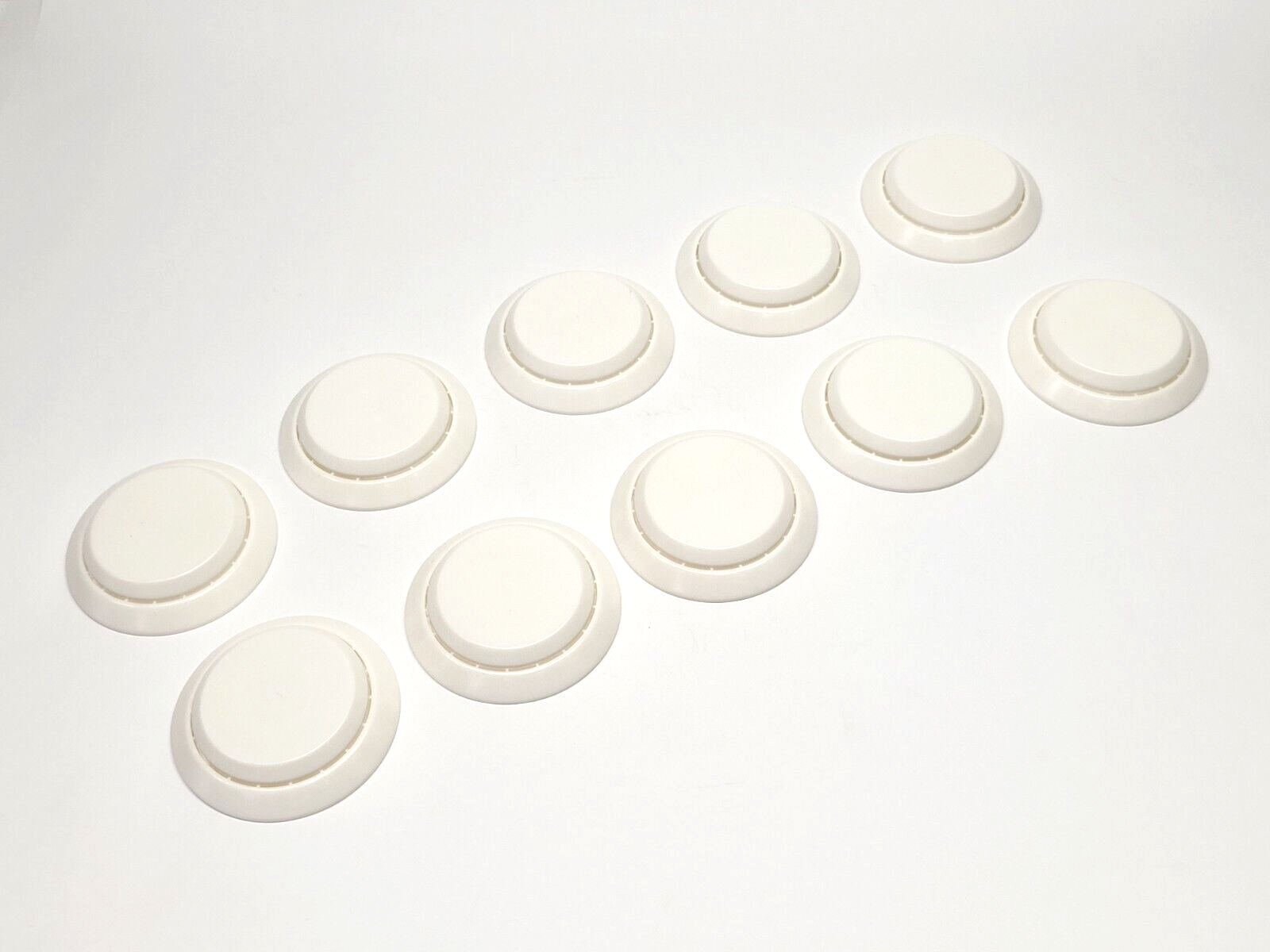 Rieke TOV Apt-3 Snap On White Round Capseal Drum Plug C6 2" LOT OF 10 - Maverick Industrial Sales