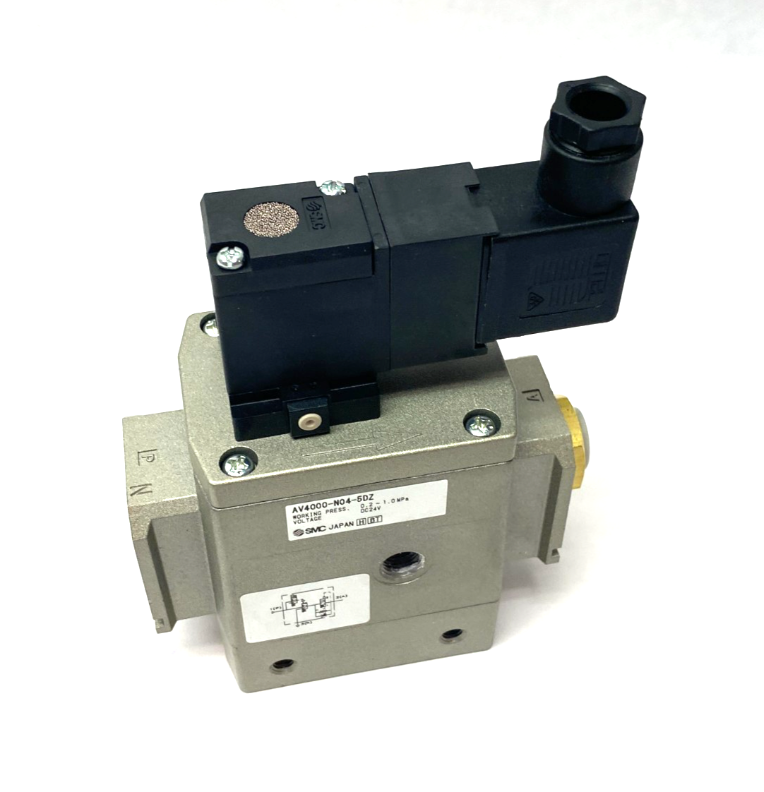 SMC AV4000-N04-5DZ Pneumatic Soft Start-Up Valve, 1/2" NPT - Maverick Industrial Sales