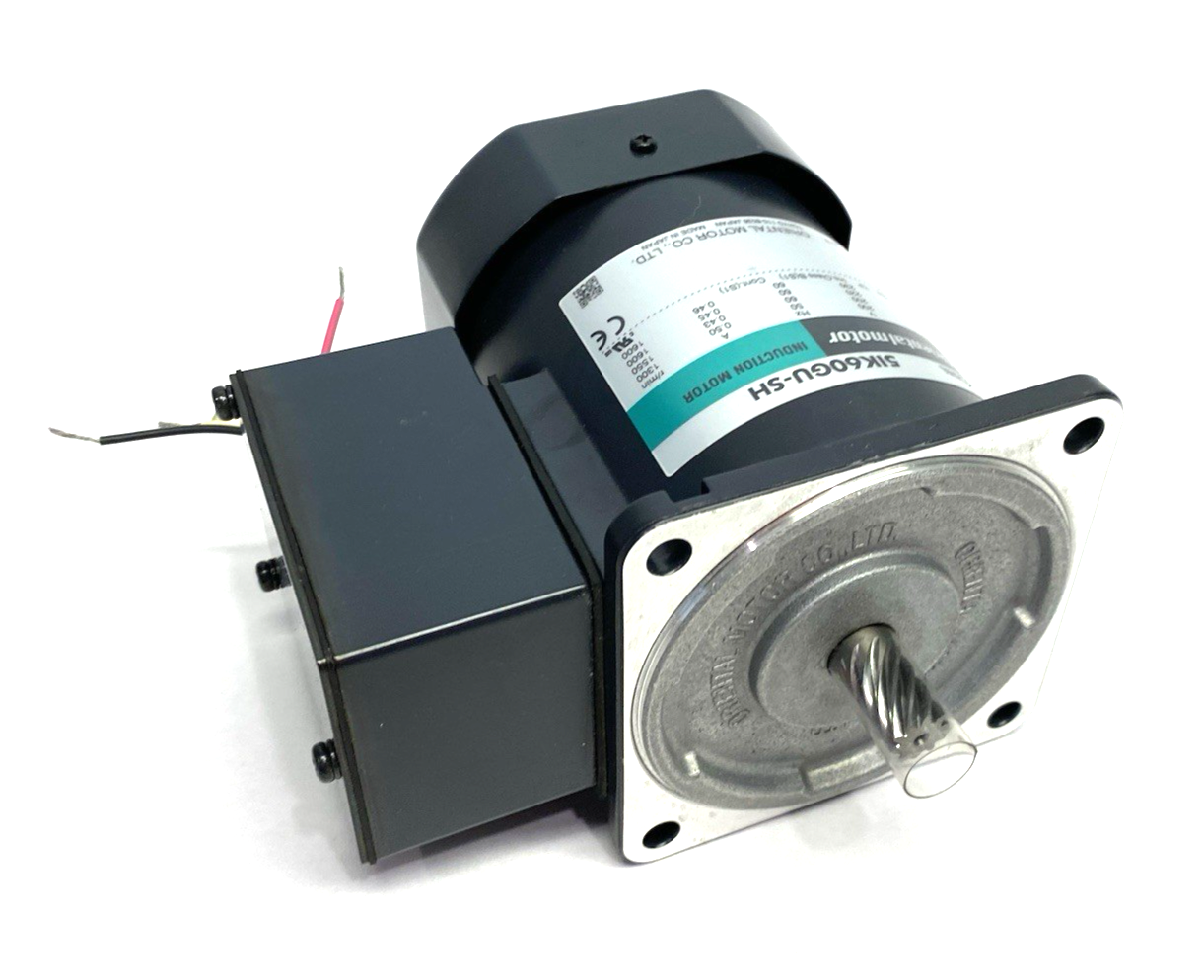 5IK60GU-SH | Oriental Motor World K Series Induction Motor, 3-Phase 60 W (1/12 HP) - New – Open box - Maverick Industrial Sales
