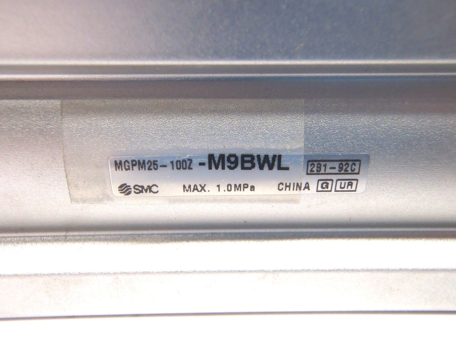 SMC MGPM25-100Z-M9BWL MGP Slide Bearing Compact Guide Cylinder - Maverick Industrial Sales